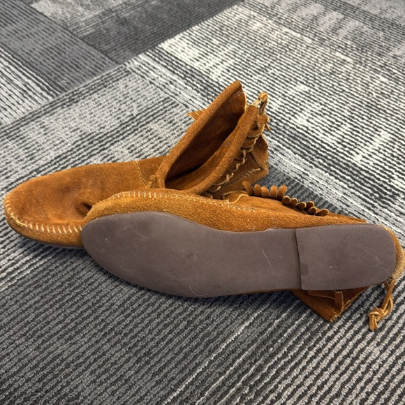 Vintage Minnetonka Moccasins Real Leather - Picture 4 of 5